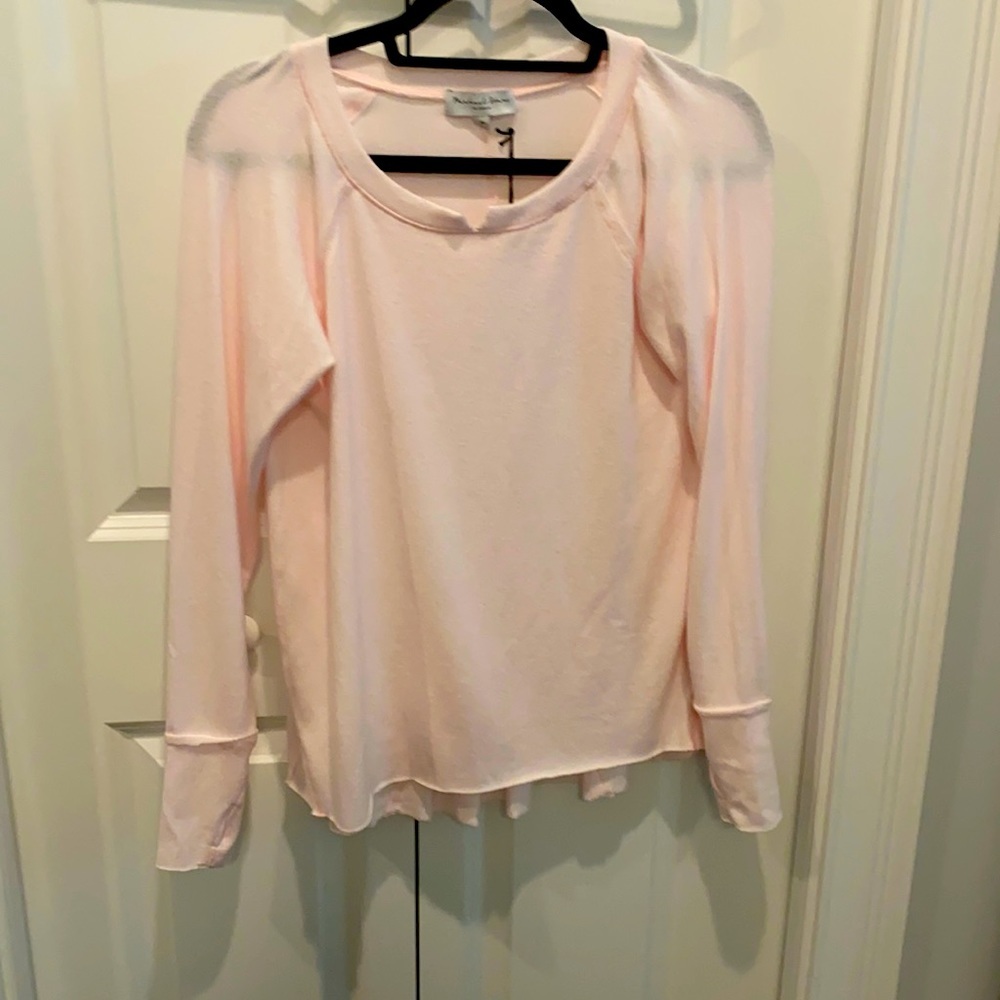 Michael stars super soft light pink sweater